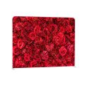 Blume Red Rose Customized Tragbares Spannungsgewebe Hintergrund